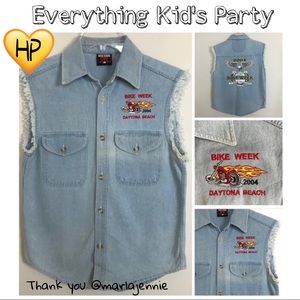 🎉HP🎉Retro 2004 Daytona Bike Week Vest